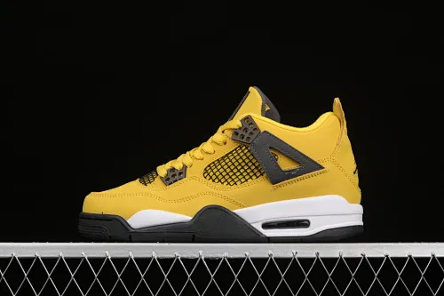 All categories Air Jordan Jordan series basketball shoes Air Jordan 4 G version Air Jordan 4 "Lightning" AJ4 Joe 4 yellow electric mother 314254-702